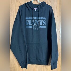 New York Giants Blackout Hoodie NFL Team Apparel